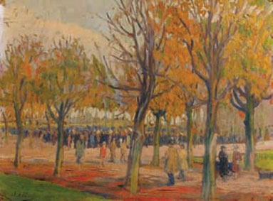 Promenade dans le parc