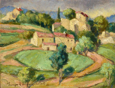 Hilly landscape