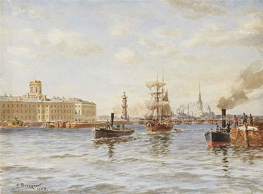 Vasilievsky Island, St. Petersburg