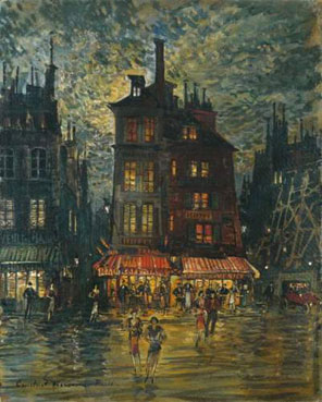 Café de Venise, Paris, la nuit