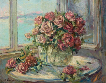 Still life with roses