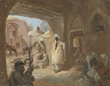 A caravanserai Afghanistan