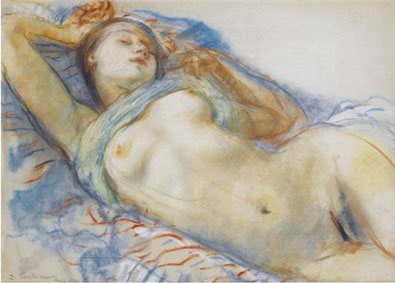 Reclining nude