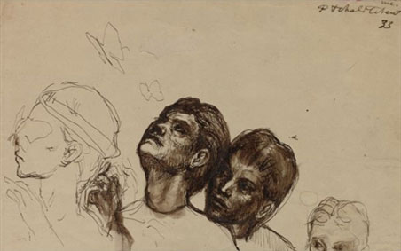 Four studies of Charles Henri Ford