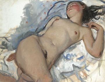 Reclining nude