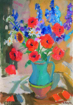 Still life with flowers