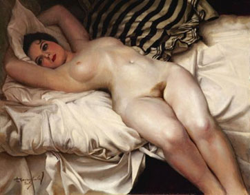 Reclining nude