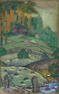 Hills, stage design for Peer Gynt