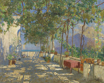 Patio in Capri