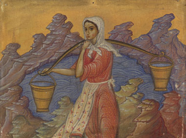 Girl with yoke I