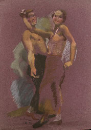 A dancing couple