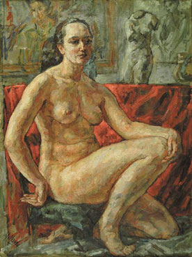 Nude in an Interior