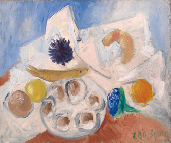 Still life with oysters