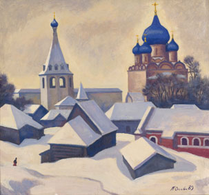 Blue domes of Suzdal