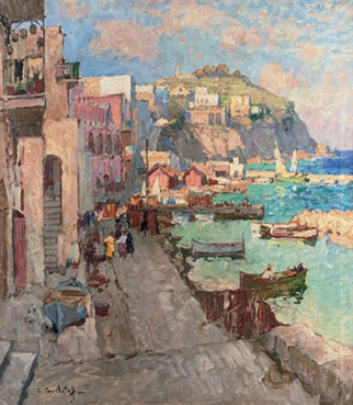 Fishing village, Capri