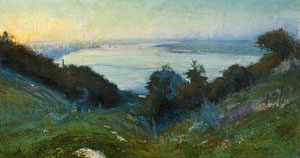 View of the Dnieper river