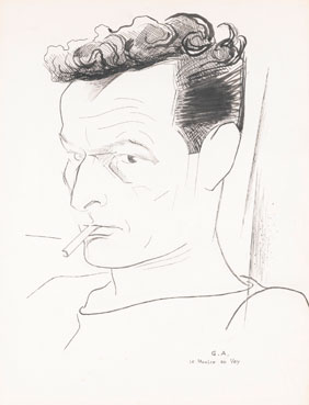 Portrait of Jean-Louis Barrault