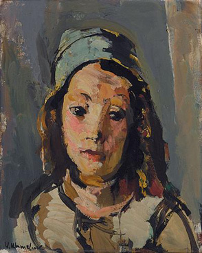 Portrait of a young girl