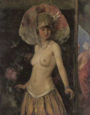 Dancer in costume