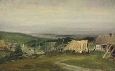 Village landscape