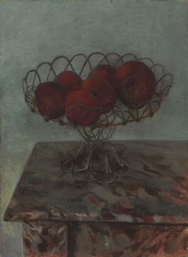 Still life with apples