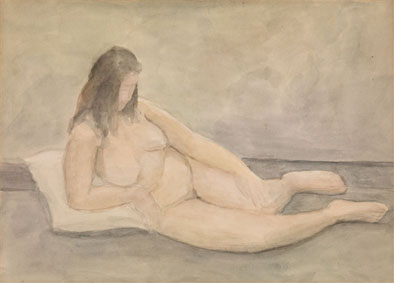 Reclining nude