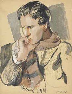 Portrait of Allen Tanner (1898-1987)