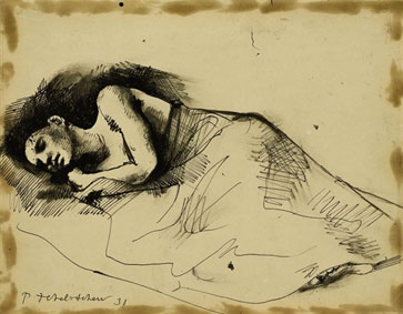 Woman sleeping