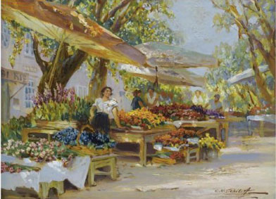 The flower seller