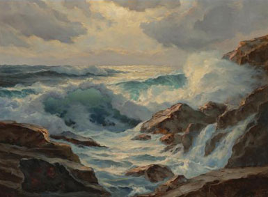 Rocky seascape