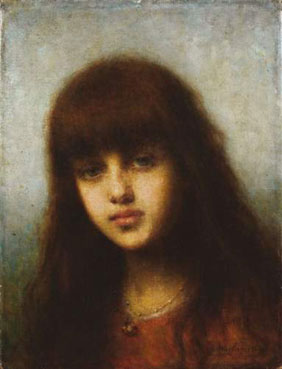 Jeune fille pensive