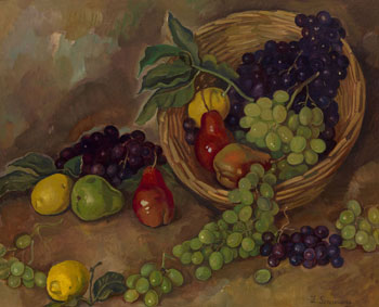 Still life with fruit