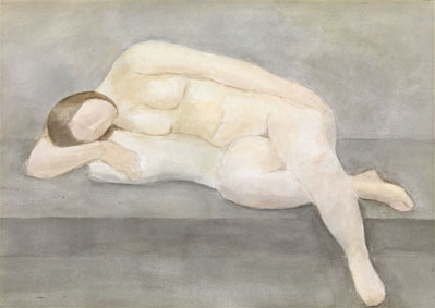 Sleeping nude