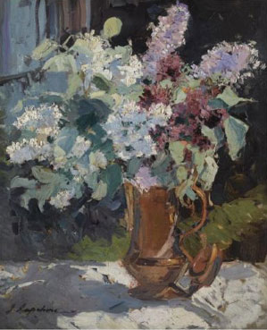 Still life of lilacs