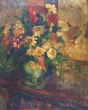 Bouquet de fleurs sur la table