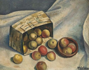 Nature morte aux pommes