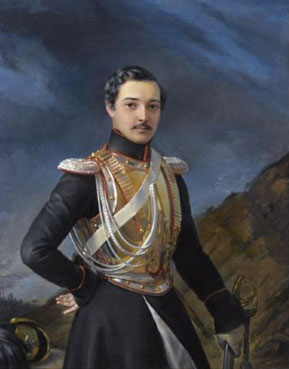 Portrait of an officer said to be Ivan Balashov