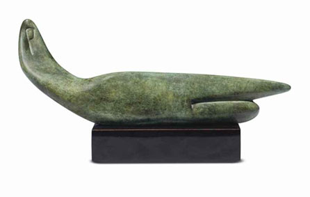 Lying horizontal figure