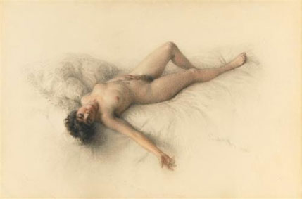 Reclining nude