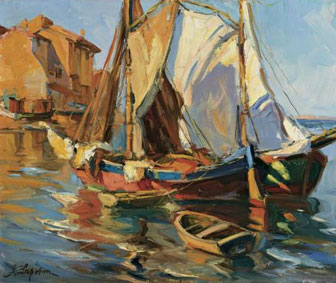 Boats in martigues