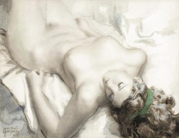 Reclining nude