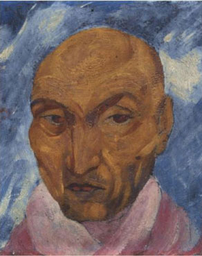 Portrait of a tibetan man