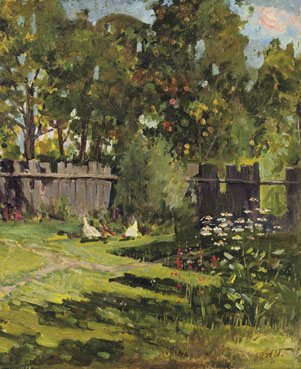 A country garden