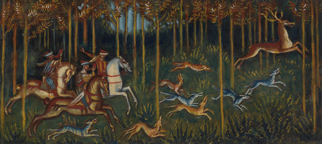 Hunting scene