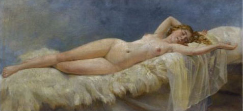 Reclining nude