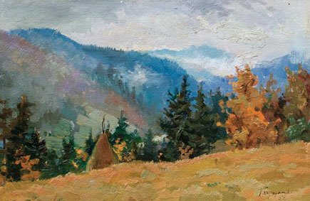 Autumn. Carpathian mountains