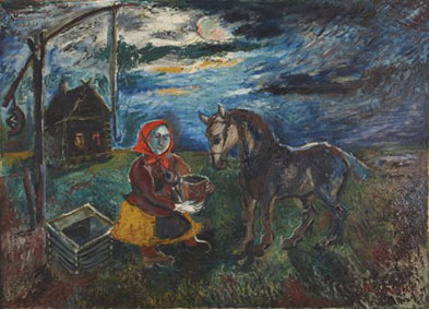 Woman with Horse