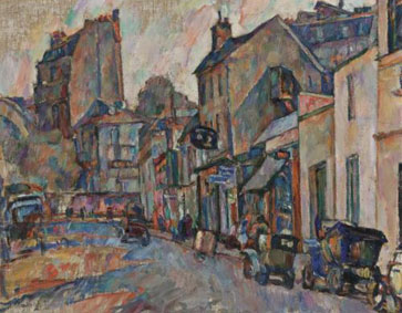 Paris street scene