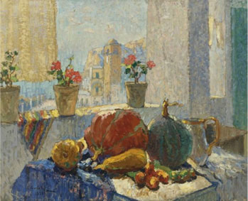 Still life by a window, Capri