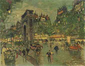 Porte St. Martin, Grands Boulevard, Paris